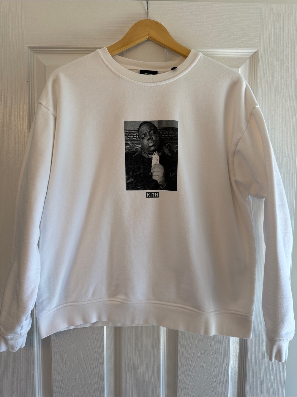 Kith White Crewneck Notorious BIG Sweatshirt